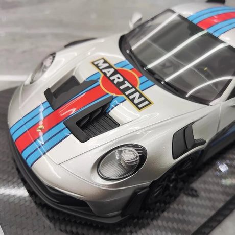 [VIP] 1:18 Porsche 2022 911 GT3 RS Martini-Modellautoharz