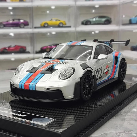 [VIP] 1:18 Porsche 2022 911 GT3 RS Martini-Modellautoharz