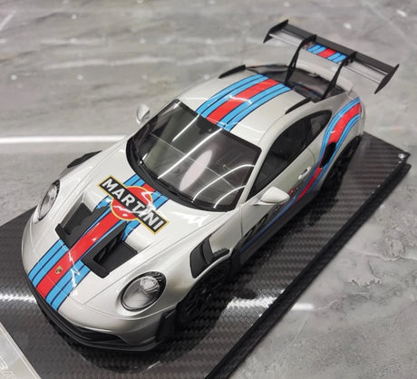 [VIP] 1:18 Porsche 2022 911 GT3 RS Martini-Modellautoharz