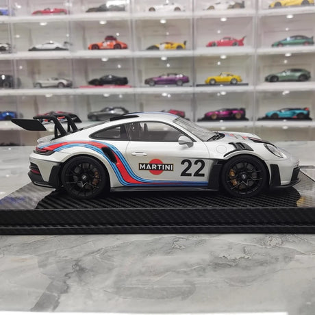 [VIP] 1:18 Porsche 2022 911 GT3 RS Martini-Modellautoharz