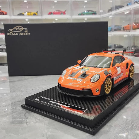 [VIP] 1:18 Porsche 2022 911 GT3 RS Orange-Modell-Autoharz