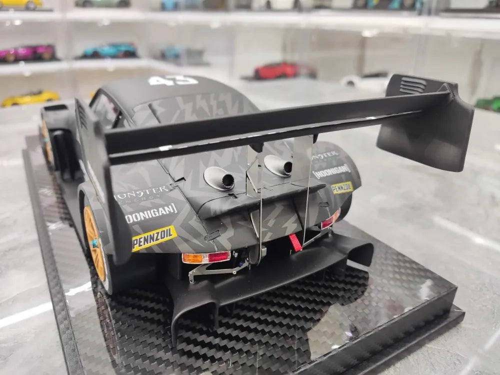 [VIP] 1:18 Porsche 2022 911 RWB SVRSR Hoonipigasus nero modellino di auto resina