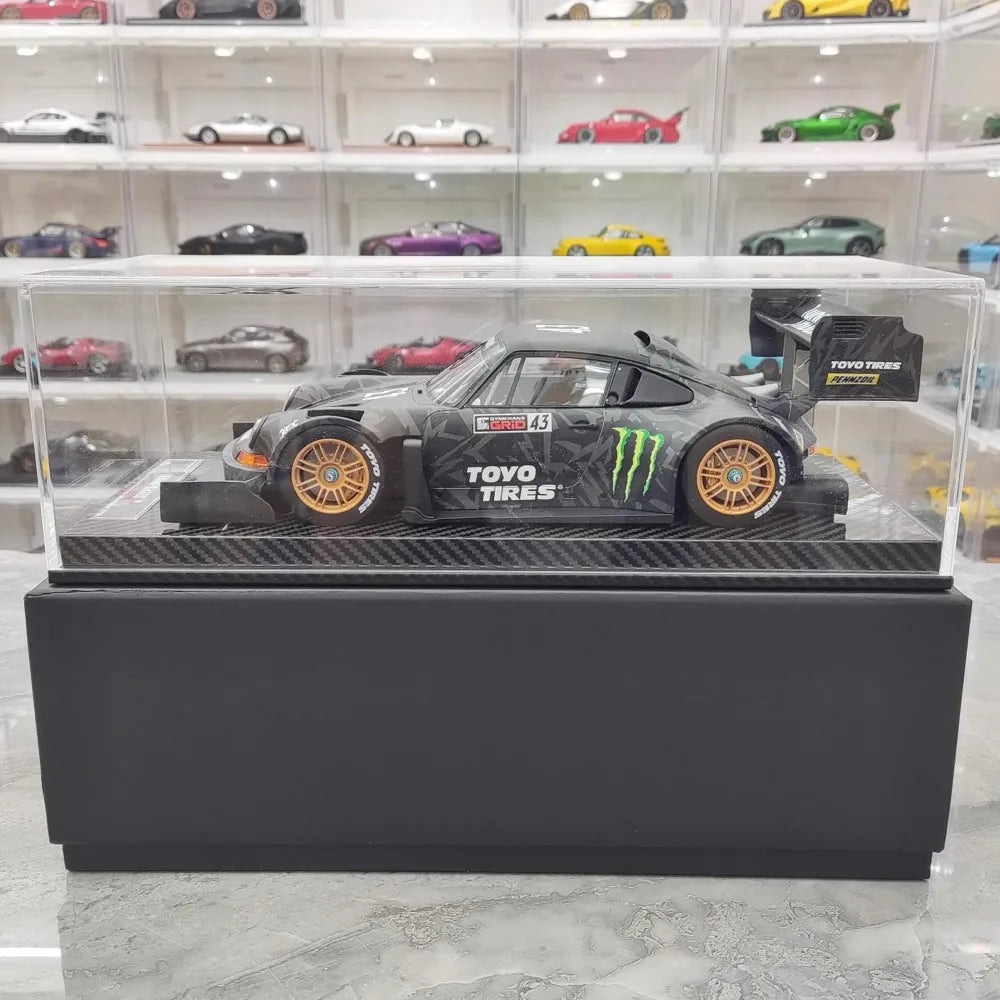 [VIP] 1:18 Porsche 2022 911 RWB SVRSR Hoonipigasus Black Model Car Resin