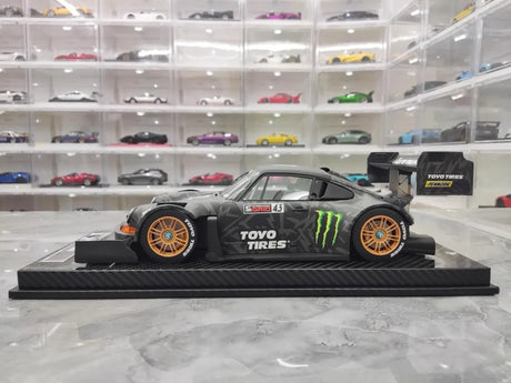 [VIP] 1:18 Porsche 2022 911 RWB SVRSR Hoonipigasus Black Model Car Resin