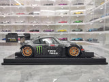 [VIP] 1:18 Porsche 2022 911 RWB SVRSR Hoonipigasus nero modellino di auto resina
