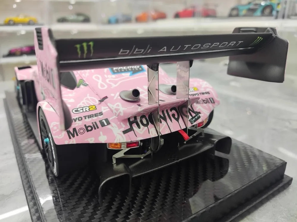 [VIP] 1:18 Porsche 2022 911 RWB SVRSR Hoonipigasus Pink Model Car Resin