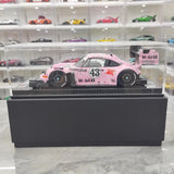 [VIP] 1:18 Porsche 2022 911 RWB SVRSR Hoonipigasus rose voiture miniature Resin