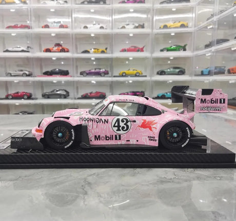 [VIP] 1:18 Porsche 2022 911 RWB SVRSR Hoonipigasus Pink Model Car Resin