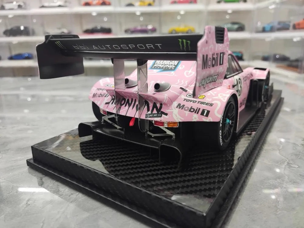 [VIP] 1:18 Porsche 2022 911 RWB SVRSR Hoonipigasus Pink Model Car Resin