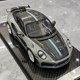 [VIP] 1:18 Porsche 2022 992 Stinger GTR gris voiture miniature Resin