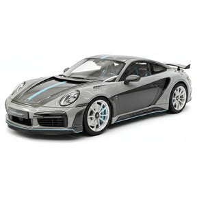 [VIP] 1:18 Porsche 2022 992 Stinger GTR gris voiture miniature Resin