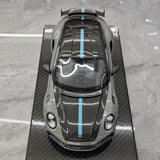 [VIP] 1:18 Porsche 2022 992 Stinger GTR gris voiture miniature Resin