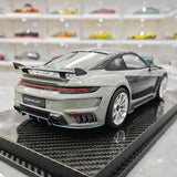 [VIP] 1:18 Porsche 2022 992 Stinger GTR gris voiture miniature Resin