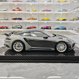 [VIP] 1:18 Porsche 2022 992 Stinger GTR gris voiture miniature Resin