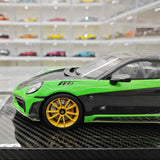 [VIP] 1:18 Porsche 2022 992 Stinger GTR groen modelauto Hars