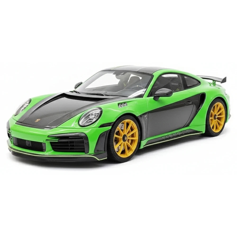 [VIP] 1:18 Porsche 2022 992 Stinger GTR Green Model Car Resin