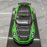 [VIP] 1:18 Porsche 2022 992 Stinger GTR groen modelauto Hars