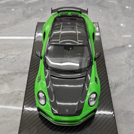 [VIP] 1:18 Porsche 2022 992 Stinger GTR Green Model Car Resin
