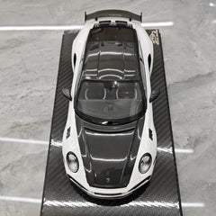 [VIP] 1:18 Porsche 2022 992 Stinger GTR White Model Car Resin