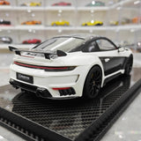 [VIP] 1:18 Porsche 2022 992 Stinger GTR valkoinen pienoismalli Hartsi