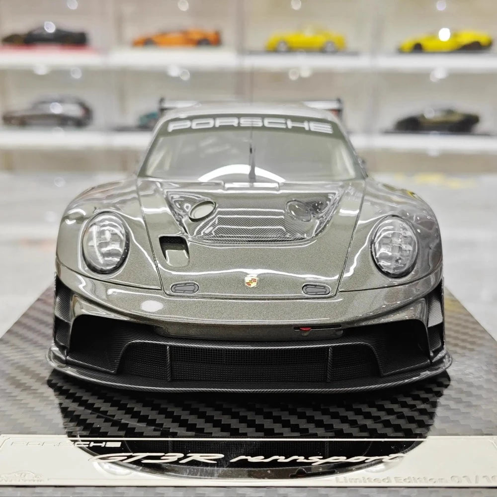 [VIP] 1:18 Porsche 2023 911 GT3R Rennsport noir voiture miniature Resin