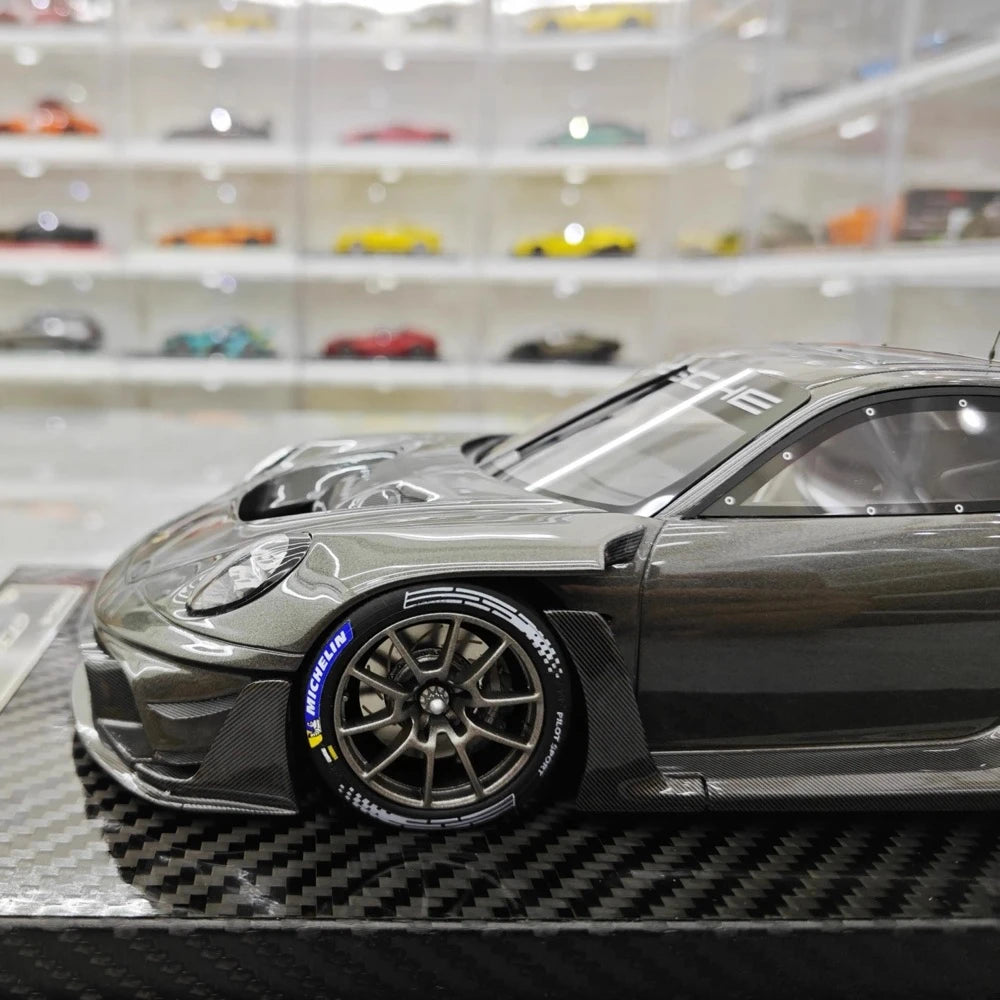 [VIP] 1:18 Porsche 2023 911 GT3R Rennsport noir voiture miniature Resin