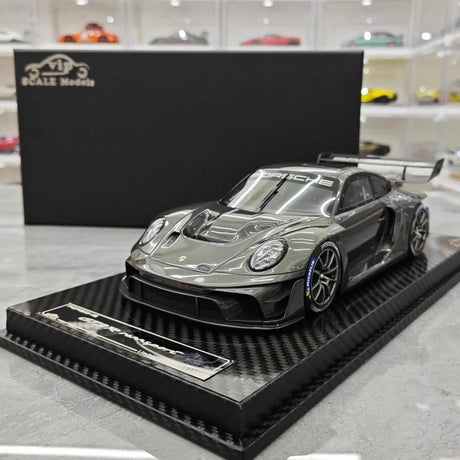 [VIP] 1:18 Porsche 2023 911 GT3R Rennsport Black Model Car Resin
