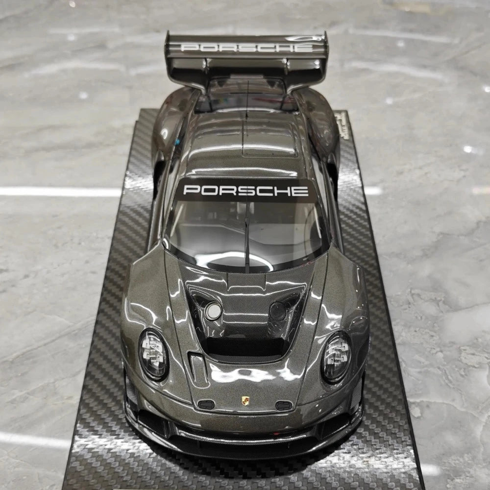 [VIP] 1:18 Porsche 2023 911 GT3R Rennsport noir voiture miniature Resin