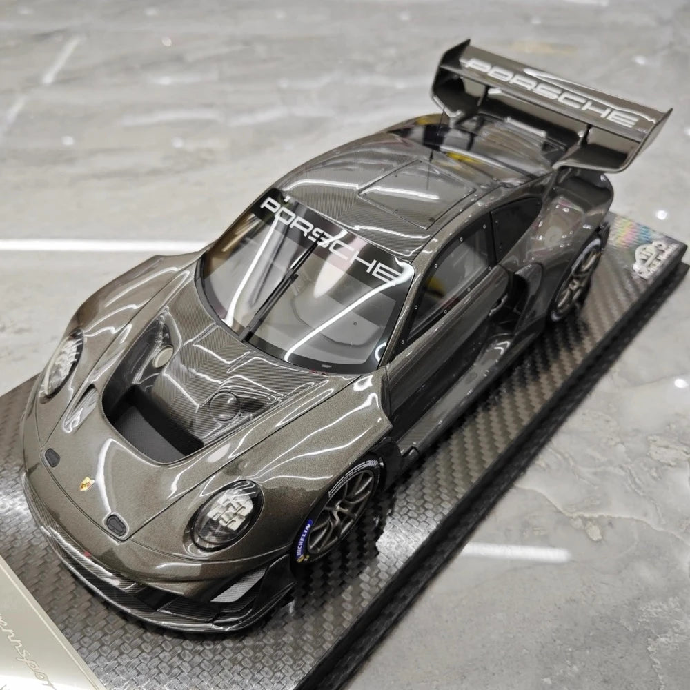 [VIP] 1:18 Porsche 2023 911 GT3R Rennsport noir voiture miniature Resin