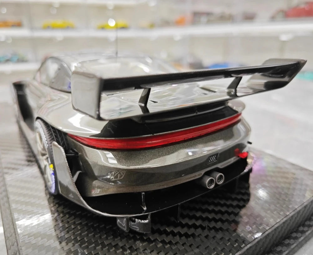 [VIP] 1:18 Porsche 2023 911 GT3R Rennsport noir voiture miniature Resin
