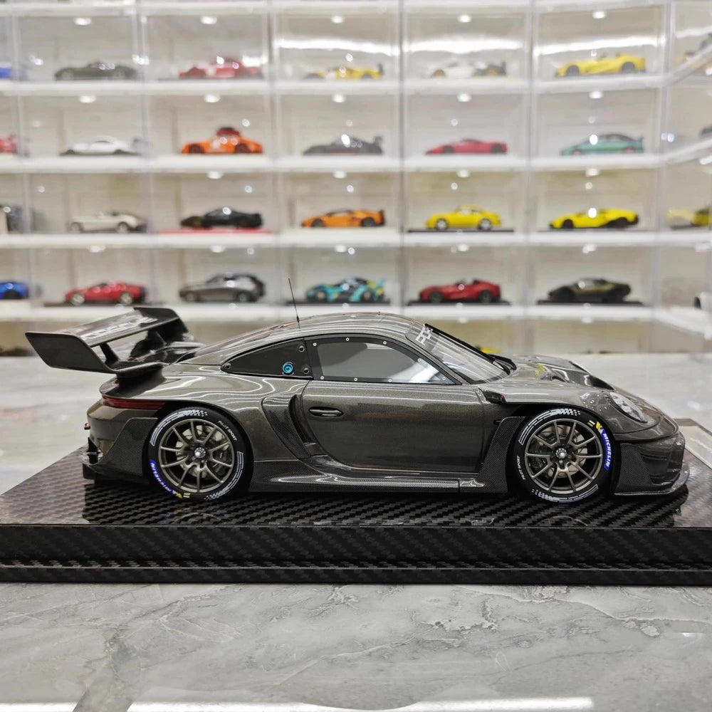 [VIP] 1:18 Porsche 2023 911 GT3R Rennsport noir voiture miniature Resin