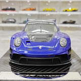 [VIP] 1:18 Porsche 2023 911 GT3R Rennsport Blue Model Car Resin