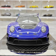 [VIP] 1:18 Porsche 2023 911 GT3R Rennsport Blue Model Car Resin