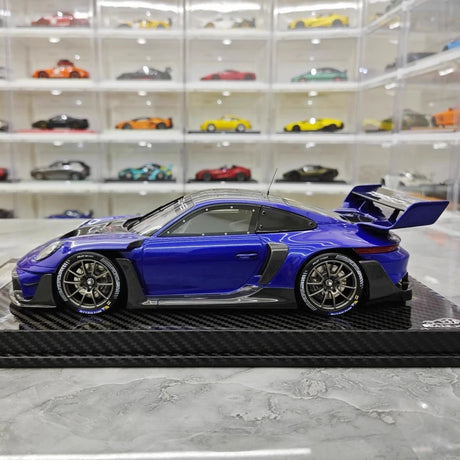 [VIP] 1:18 Porsche 2023 911 GT3R Rennsport Blue Model Car Resin