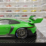 [VIP] 1:18 Porsche 2023 911 GT3R Rennsport verde modellino di auto resina