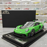 [VIP] 1:18 Porsche 2023 911 GT3R Rennsport verde modellino di auto resina