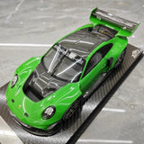 [VIP] 1:18 Porsche 2023 911 GT3R Rennsport verde modellino di auto resina