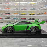 [VIP] 1:18 Porsche 2023 911 GT3R Rennsport verde modellino di auto resina