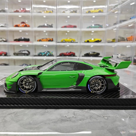 [VIP] 1:18 Porsche 2023 911 GT3R Rennsport Green Model Car Resin