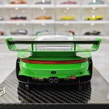 [VIP] 1:18 Porsche 2023 911 GT3R Rennsport verde modellino di auto resina