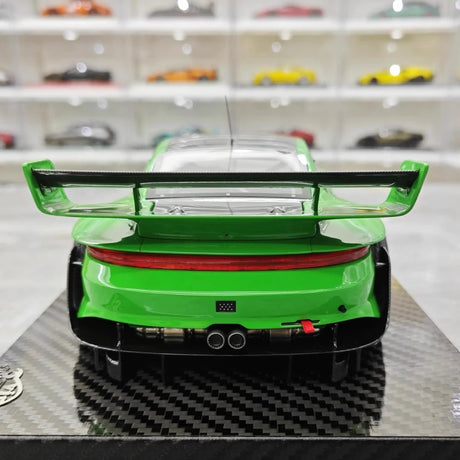 [VIP] 1:18 Porsche 2023 911 GT3R Rennsport Green Model Car Resin