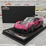 [VIP] 1:18 Porsche 2023 911 GT3R Rennsport Pink Model Car Resin