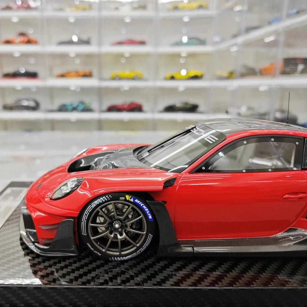 [VIP] 1:18 Porsche 2023 911 GT3R Rennsport Red Model Car Resin
