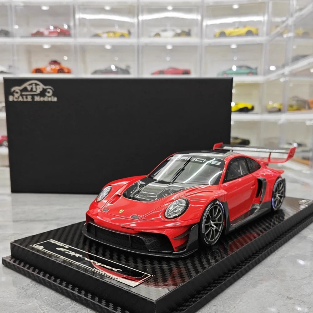 [VIP] 1:18 Porsche 2023 911 GT3R Rennsport Red Model Car Resin