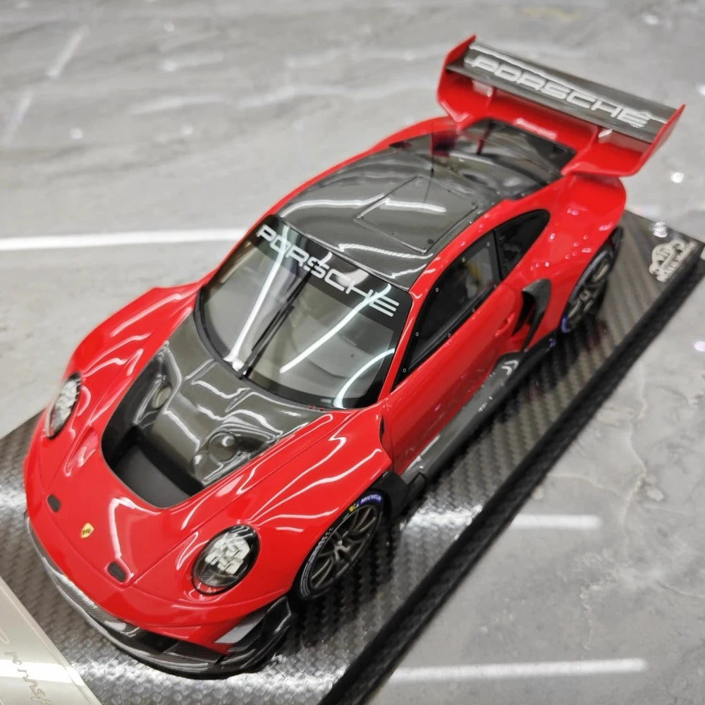 [VIP] 1:18 Porsche 2023 911 GT3R Rennsport Red Model Car Resin