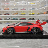 [VIP] 1:18 Porsche 2023 911 GT3R Rennsport rosso modellino di auto resina