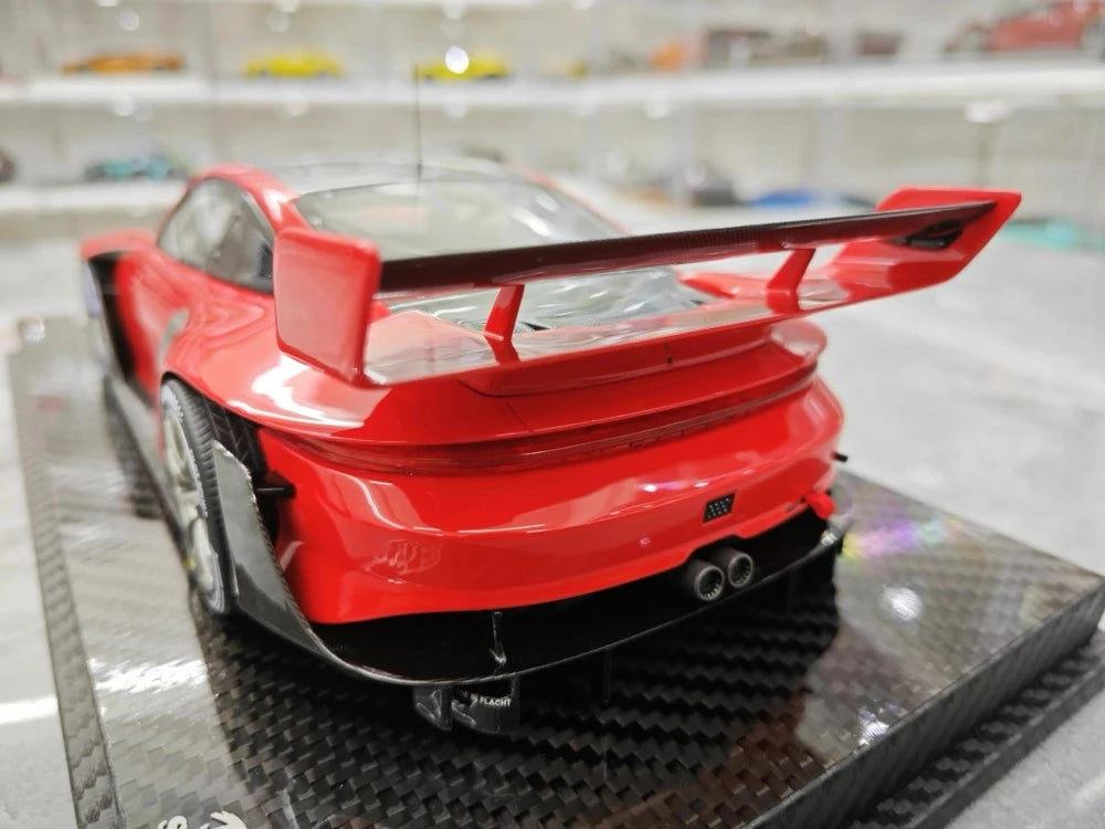 [VIP] 1:18 Porsche 2023 911 GT3R Rennsport Red Model Car Resin