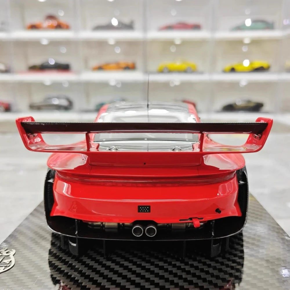 [VIP] 1:18 Porsche 2023 911 GT3R Rennsport Red Model Car Resin