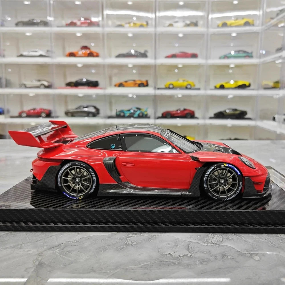 [VIP] 1:18 Porsche 2023 911 GT3R Rennsport Red Model Car Resin
