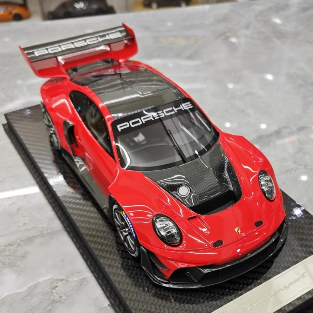 [VIP] 1:18 Porsche 2023 911 GT3R Rennsport Red Model Car Resin